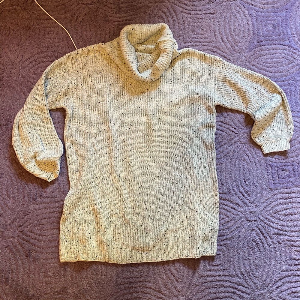 Turtleneck Sweater Dress